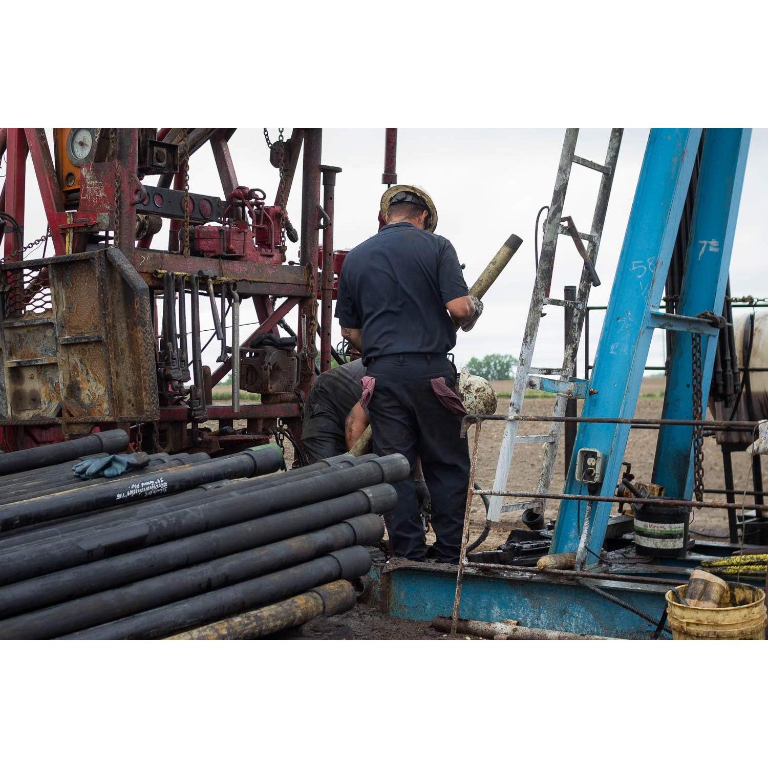 Cuerda Sash Premium Gran Blanco 30.48m Algodón con Trazador Azul