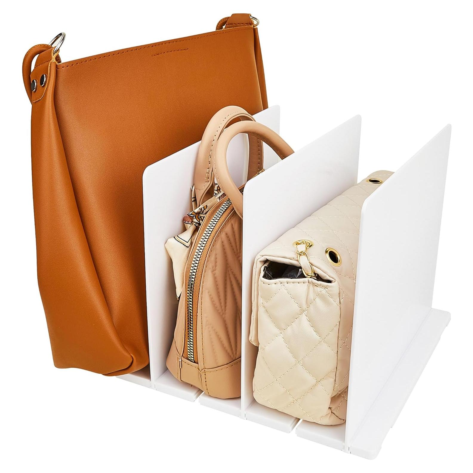 Divisores de Estante Ajustables Amviner 1 Paquete Blanco