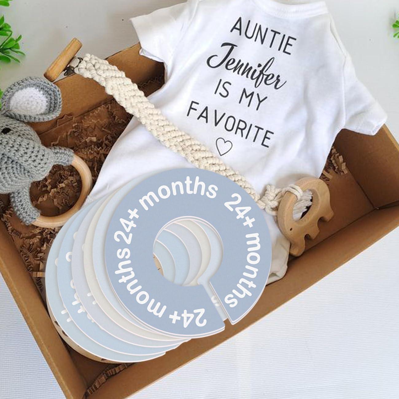 Divisores de Armario para Bebés Cephira - 8 Tamaños Redondos Azul