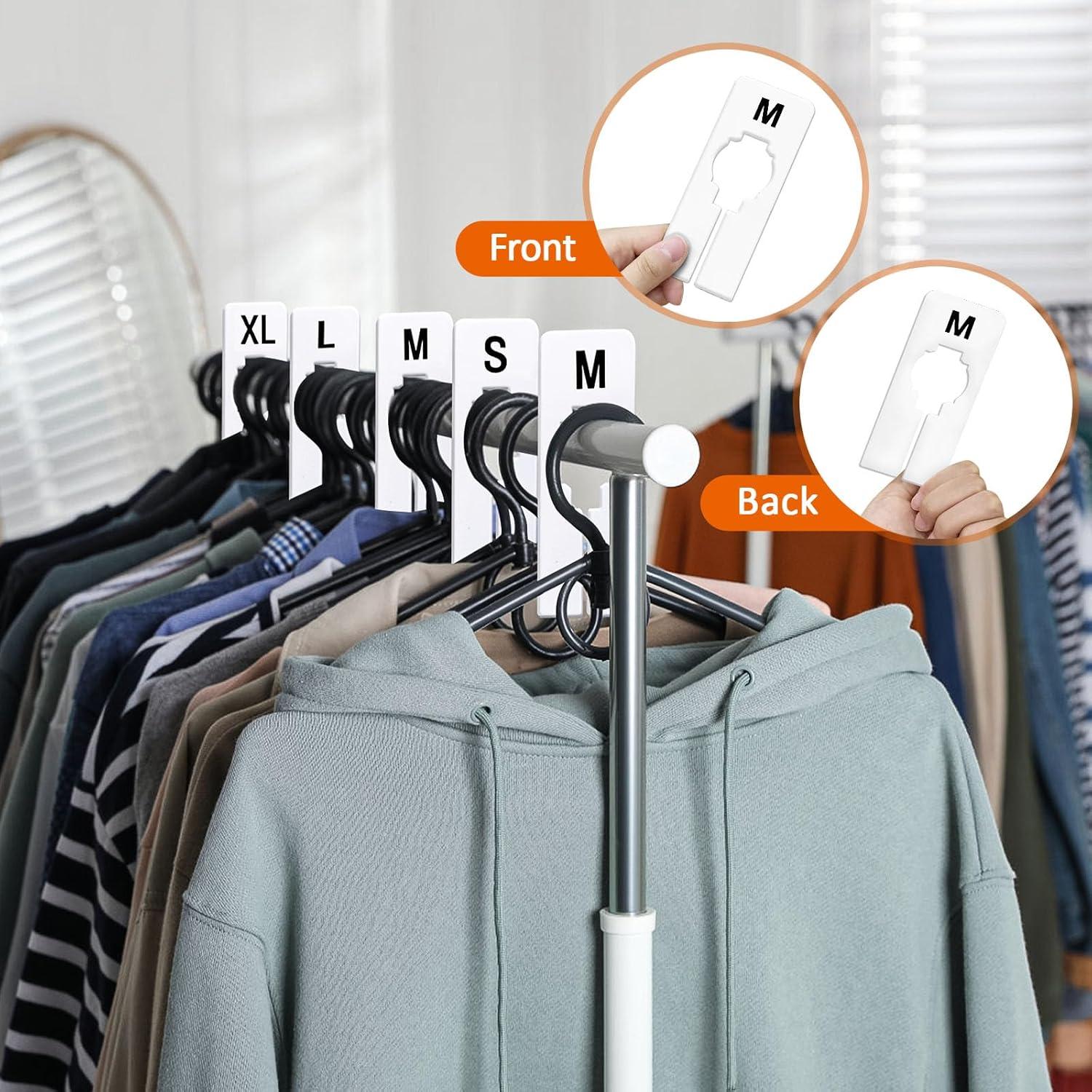 Divisores de Closet Tutata 40 PCS Reutilizables 8 Tamaños