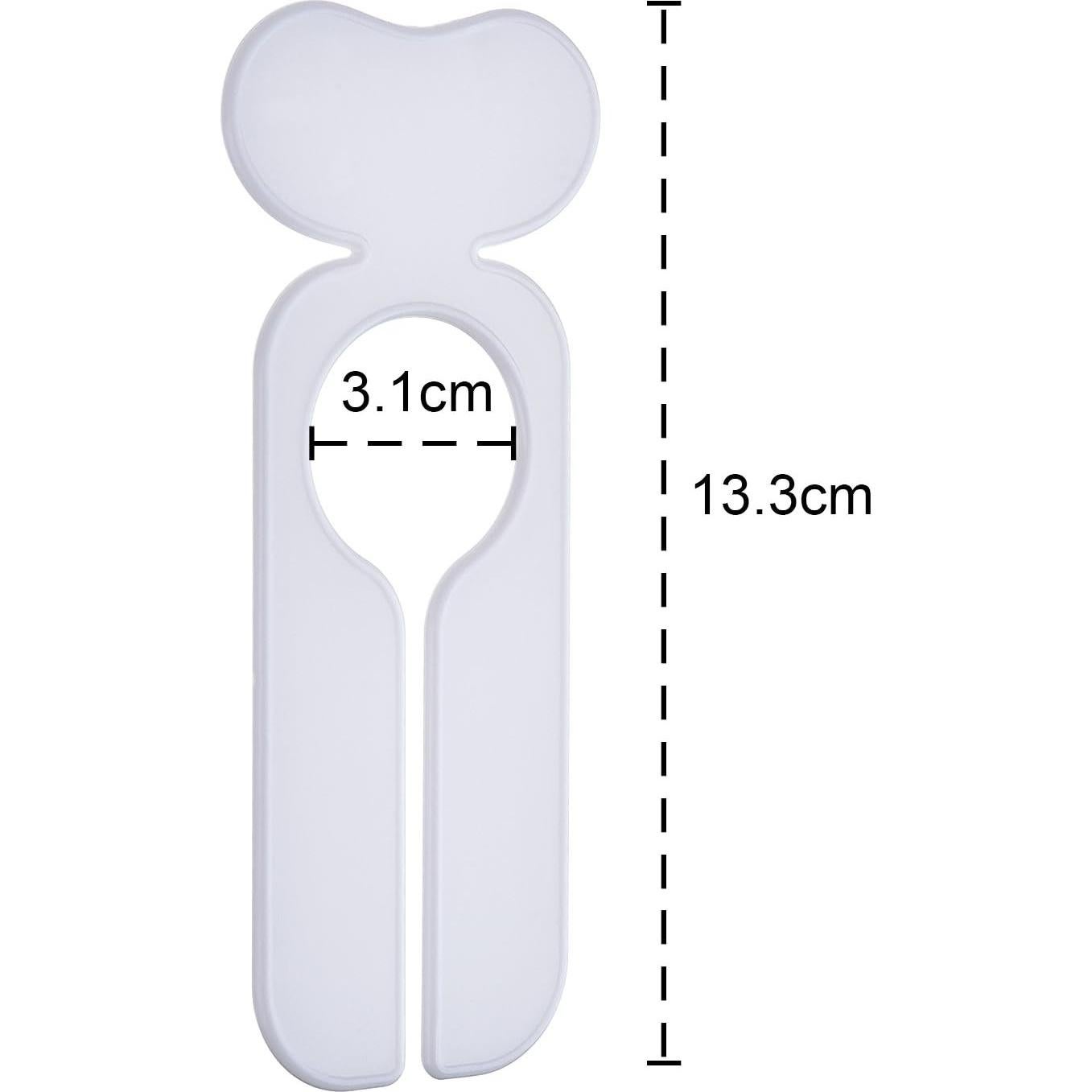 Divisores de Ropa Rectangulares Willbond - 20 Piezas Reutilizables