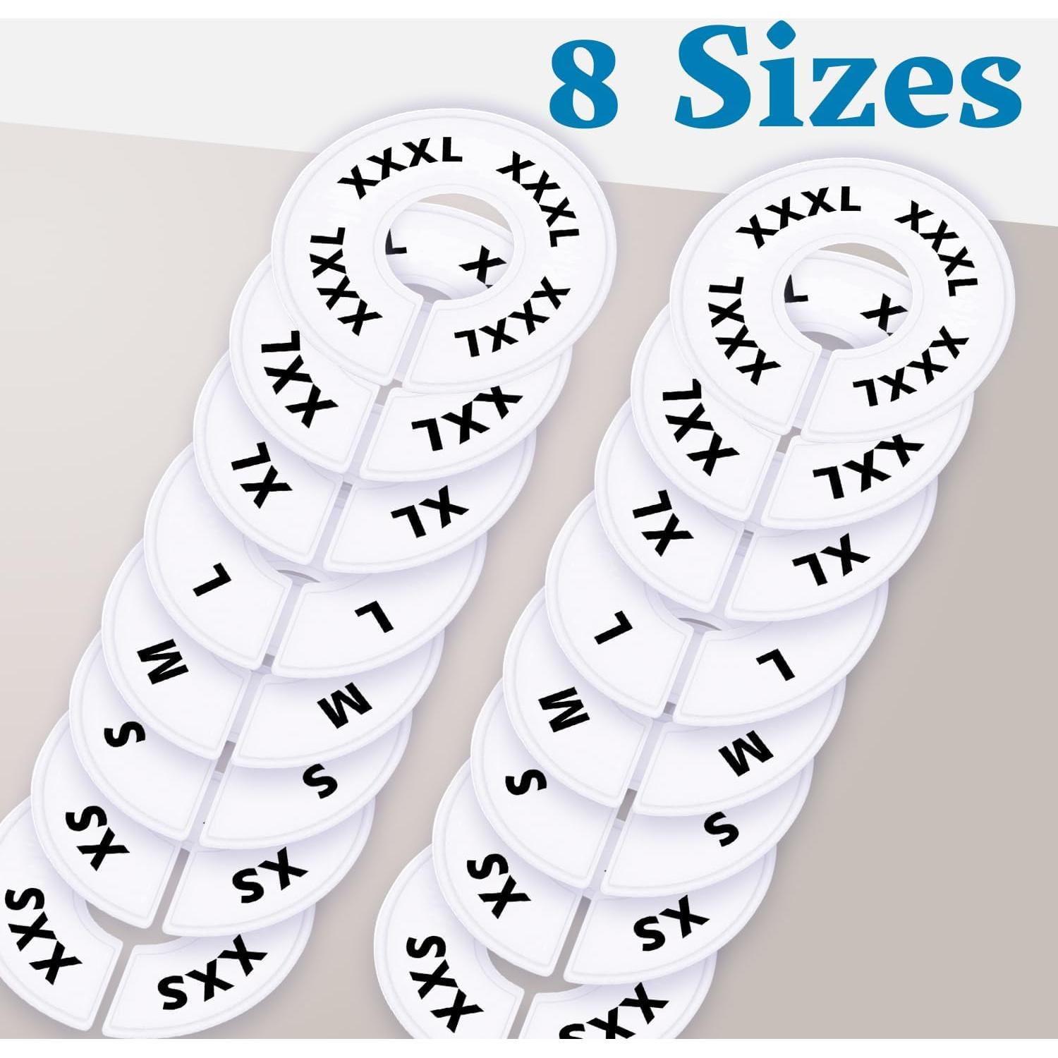 32 Divisores de Closet Blancos ERA Accents para Ropa