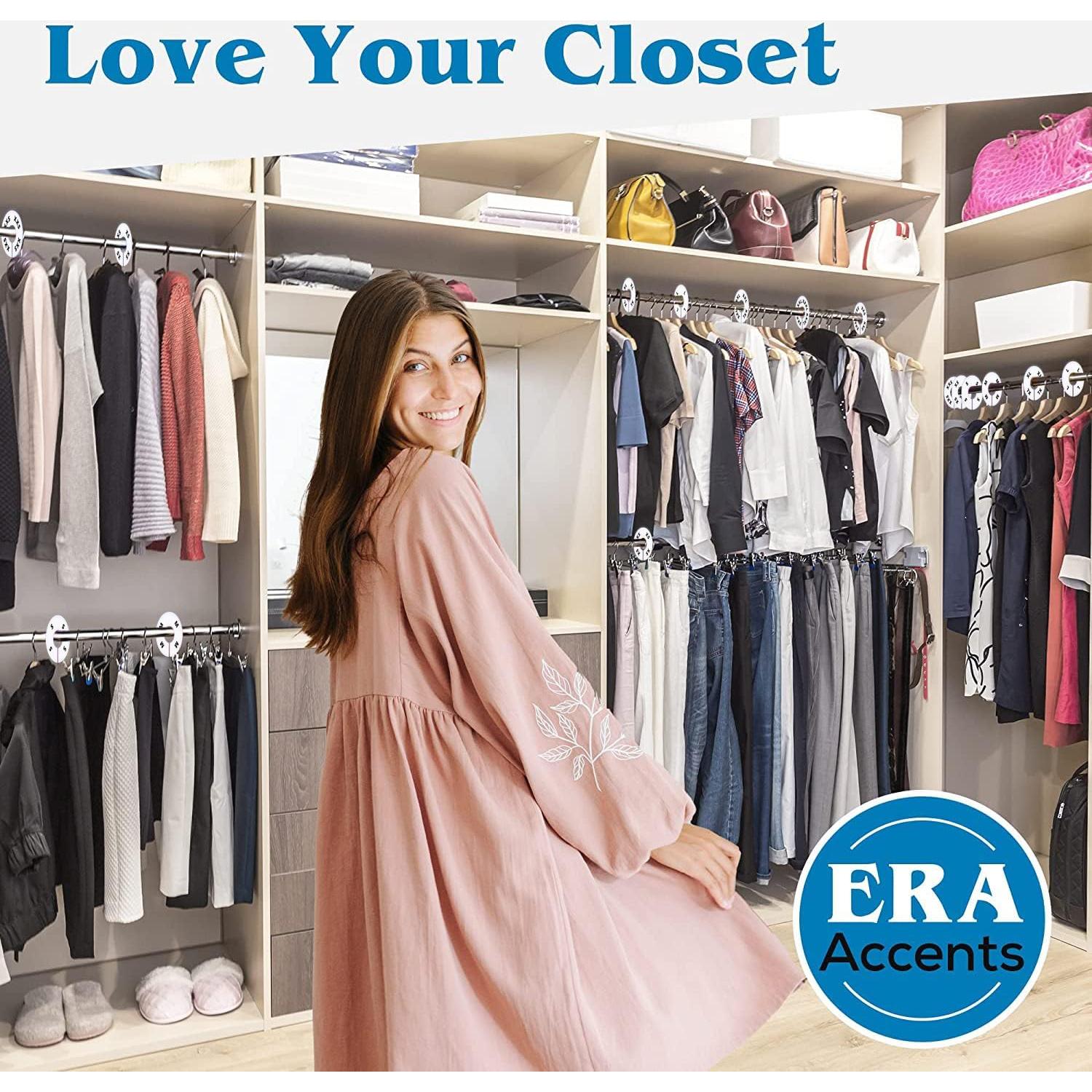 32 Divisores de Closet Blancos ERA Accents para Ropa