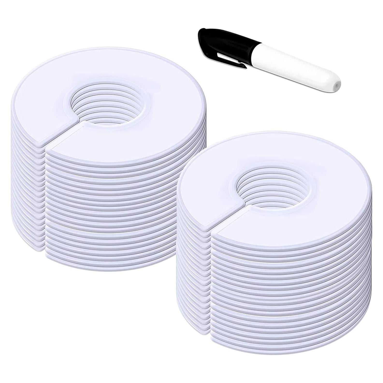 30 Divisores de Ropa Vshinic, Organizadores de Closet 9 cm