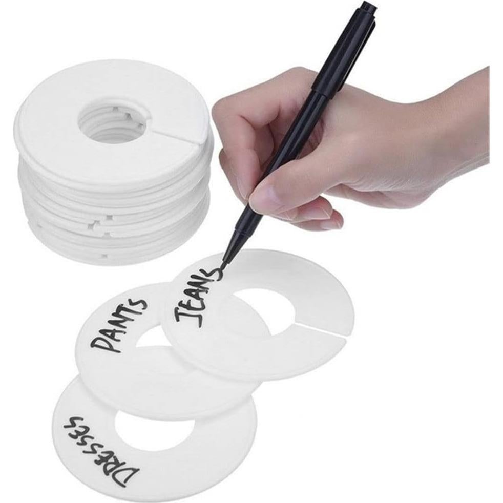 30 Divisores de Ropa Vshinic, Organizadores de Closet 9 cm