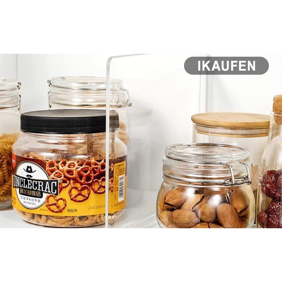 Divisores de Estantería Acrílicos Ikaufen 30.48 cm - 6 Paquetes