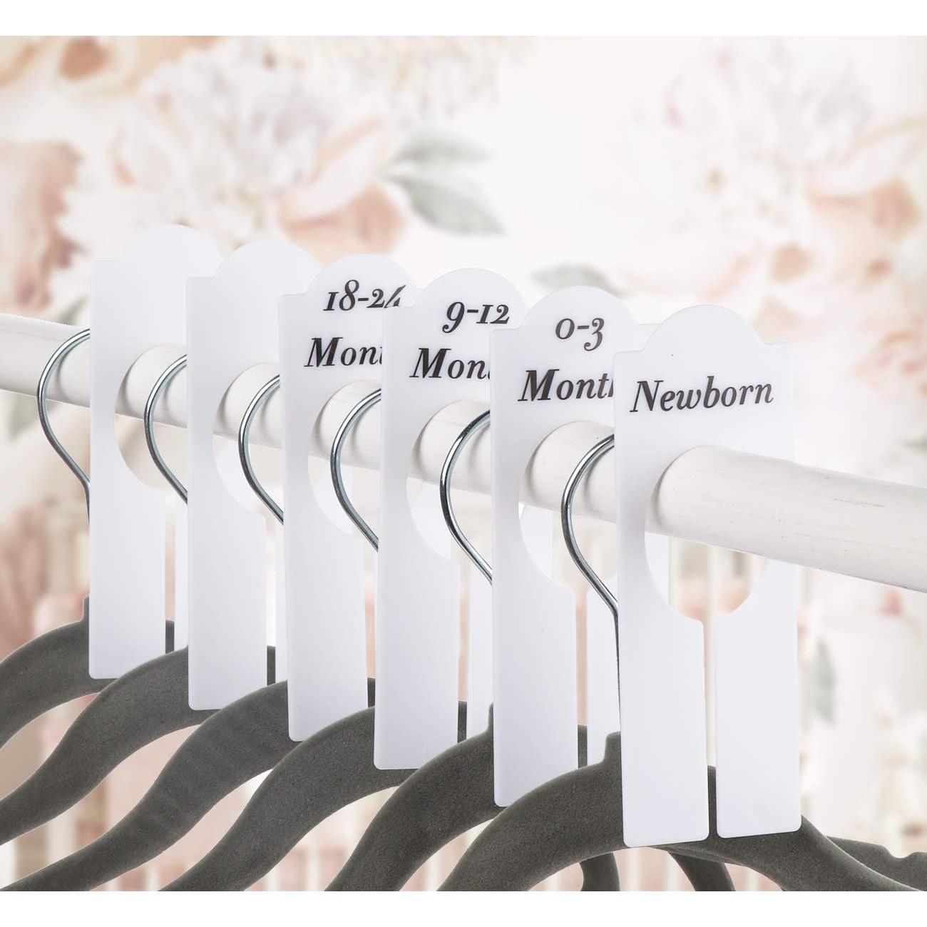 Divisores de Armario para Bebés Lemonfilter - 12 Pcs Blanco