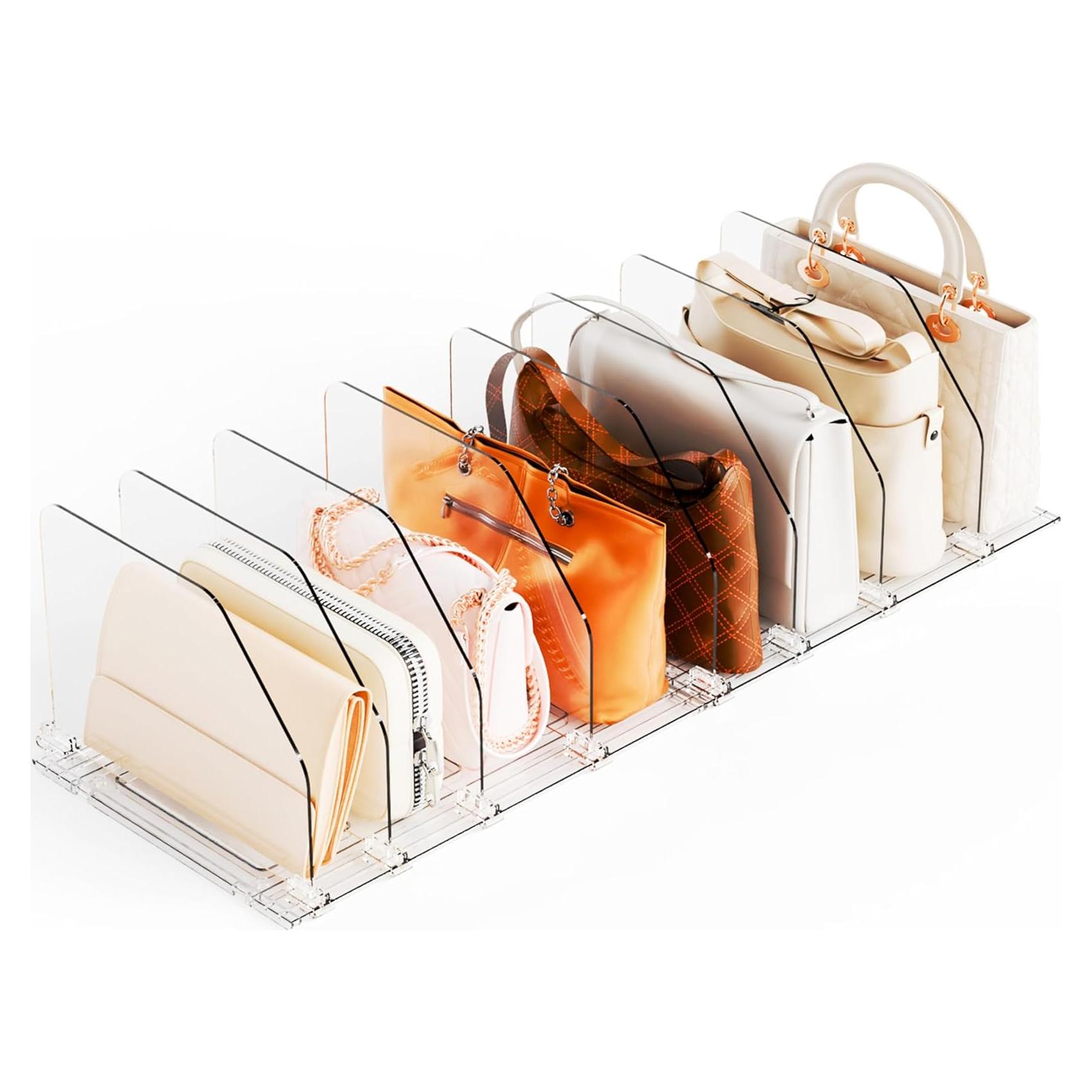 Organizador de Bolsos Yieach Acrílico Ajustable 2 Piezas