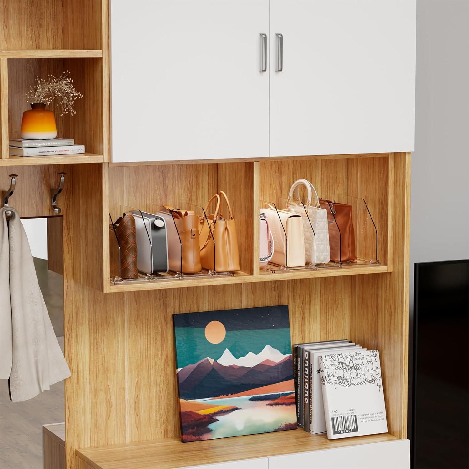 Organizador de Bolsos Yieach Acrílico Ajustable 2 Piezas