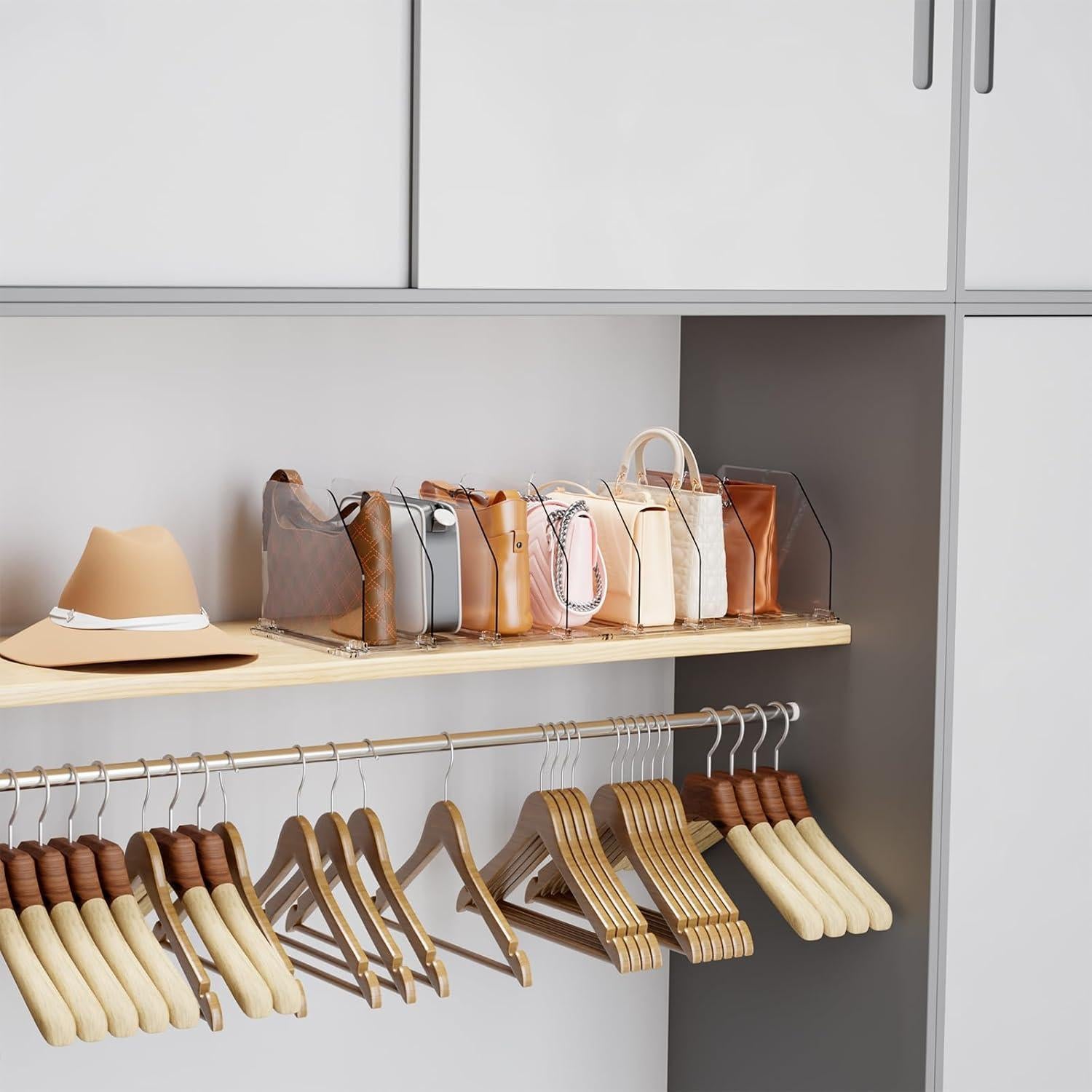 Organizador de Bolsos Yieach Acrílico Ajustable 2 Piezas