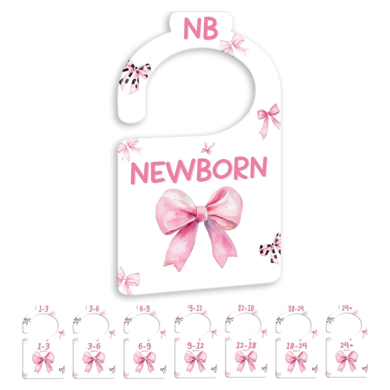 Divisores de Armario JMOST Rosa para Bebés 0-24 Meses