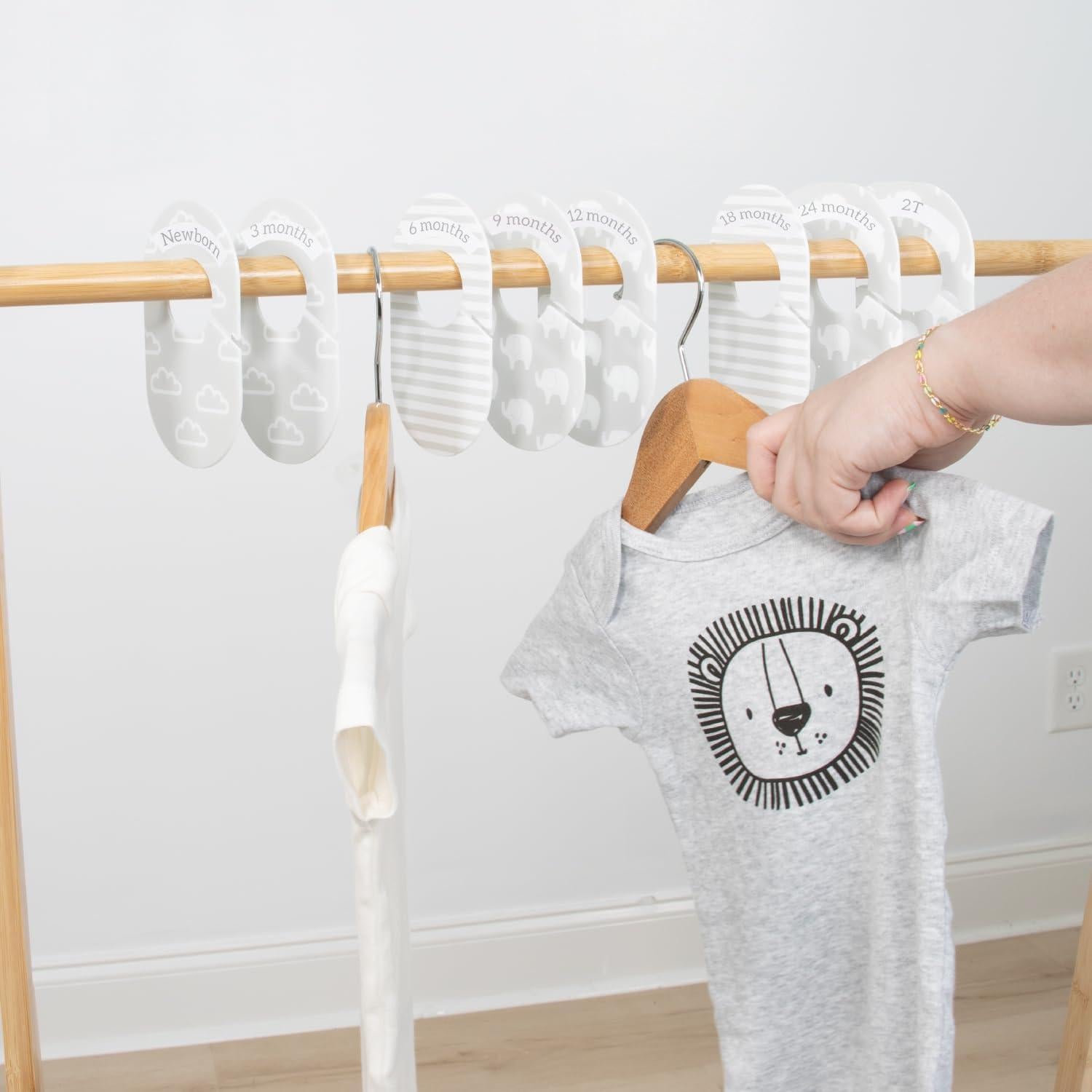 Divisores de Closet para Bebés The Peanutshell 10 Piezas