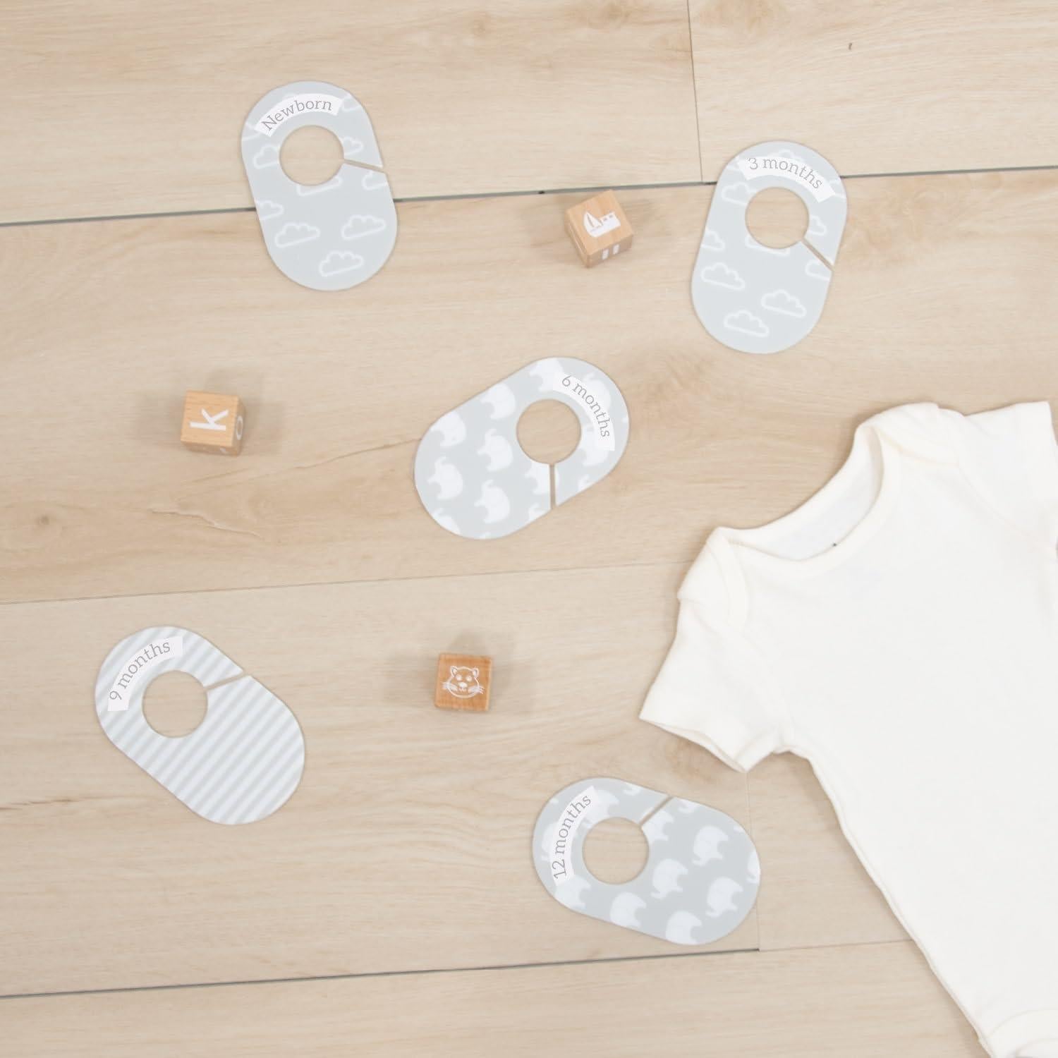 Divisores de Closet para Bebés The Peanutshell 10 Piezas