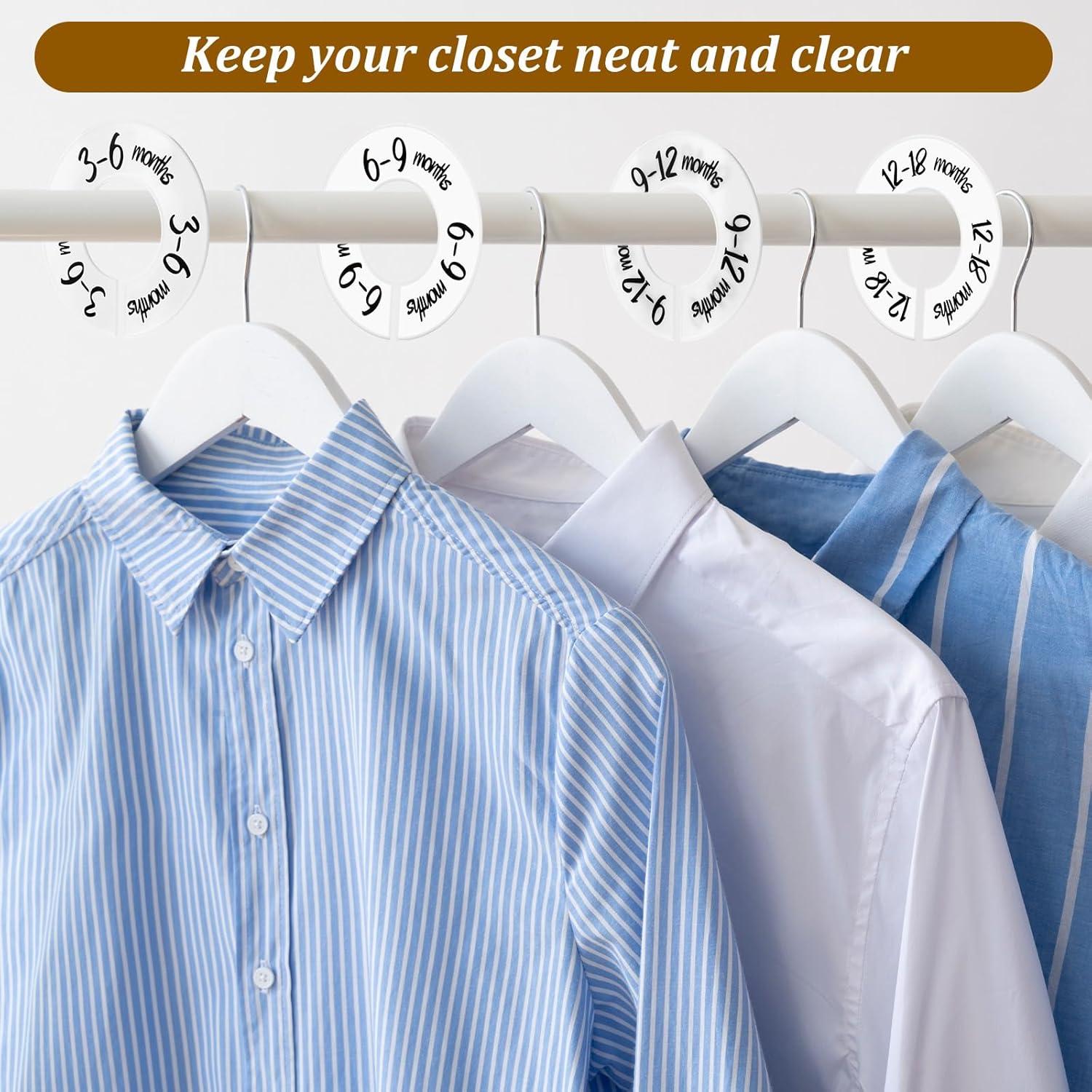 Divisores de Armario para Bebés Gjinxi 12 Piezas Ajustables