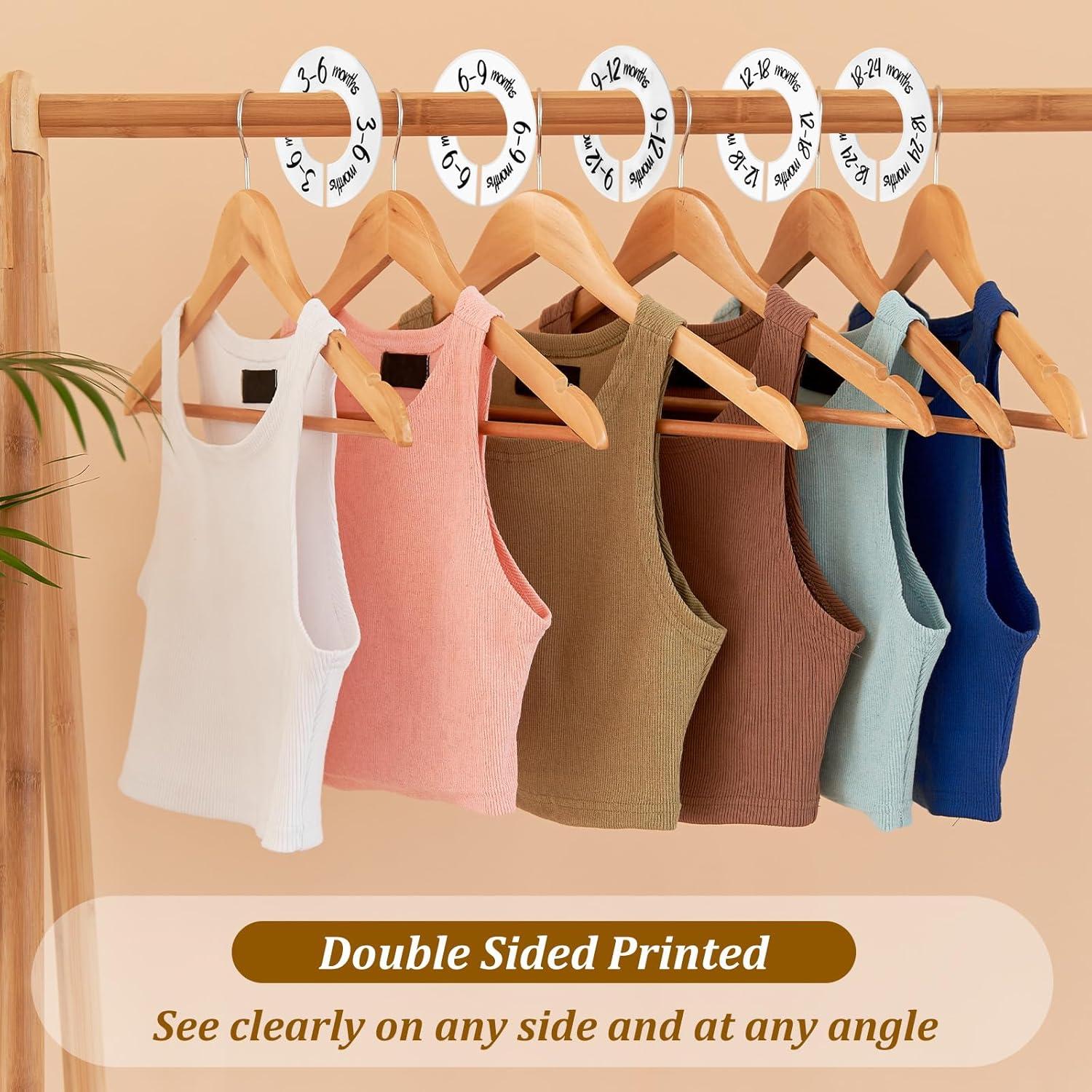 Divisores de Armario para Bebés Gjinxi 12 Piezas Ajustables