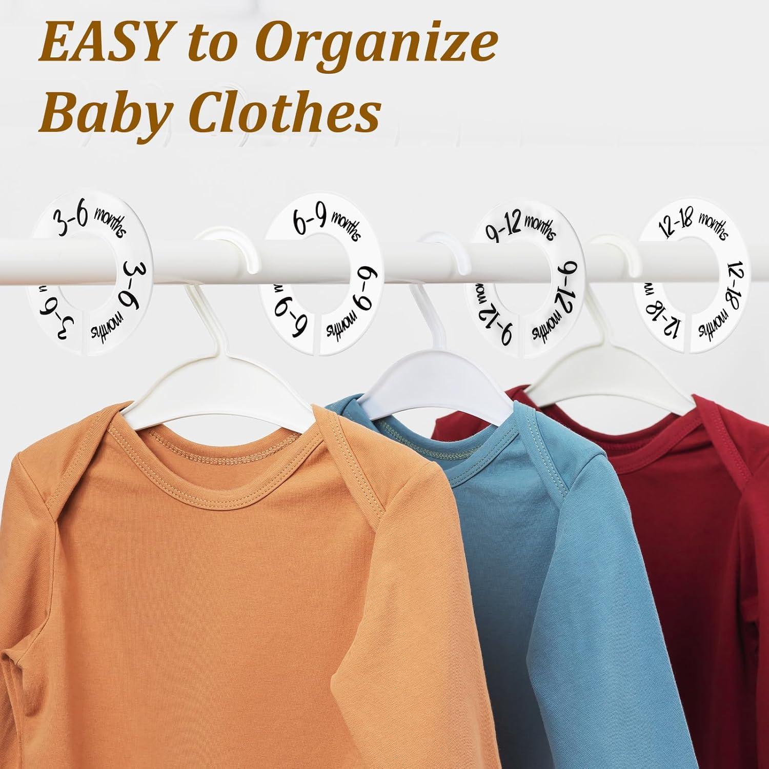 Divisores de Armario para Bebés Gjinxi 12 Piezas Ajustables