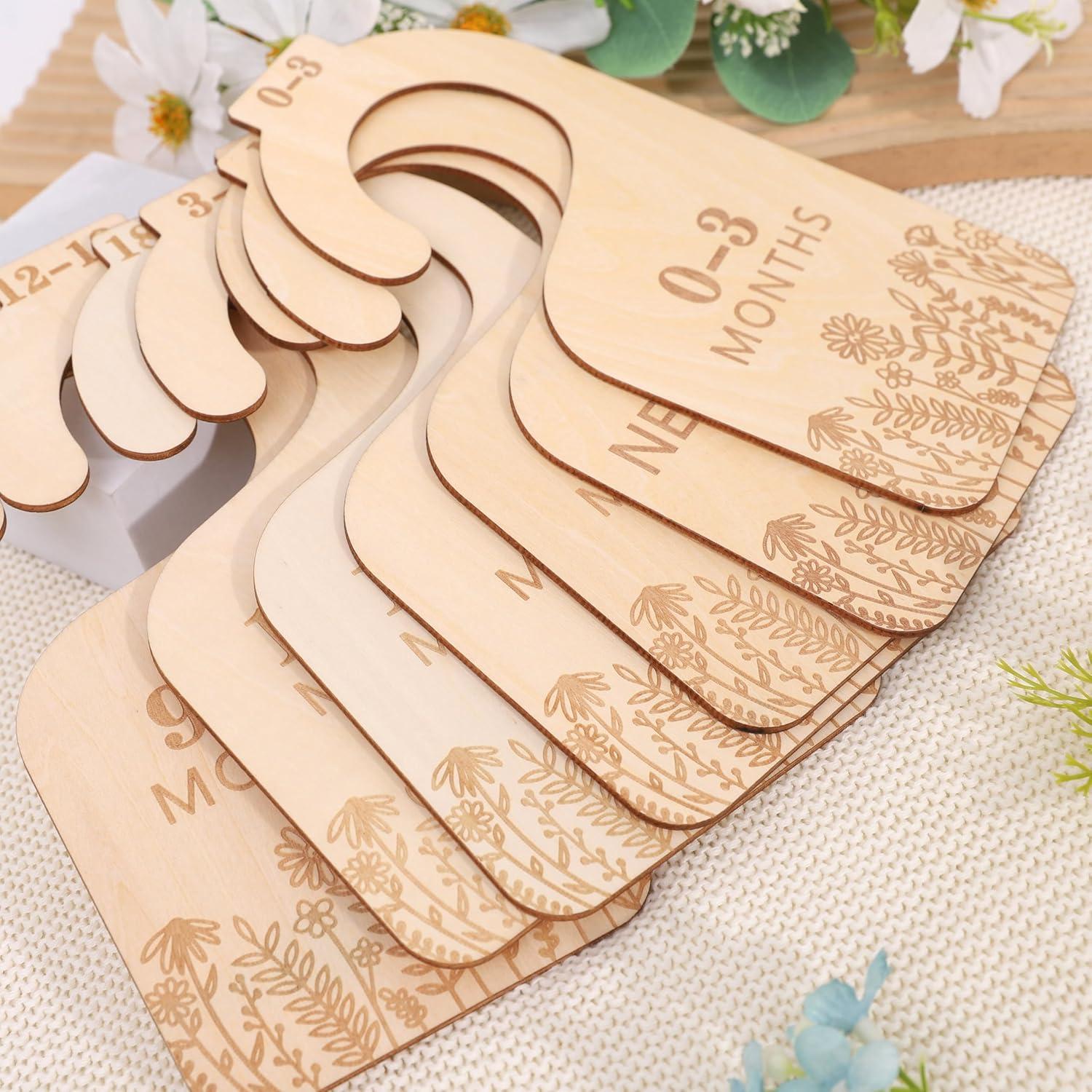 Divisores de Ropa para Bebés WAOUH Wildflower, 7 Piezas