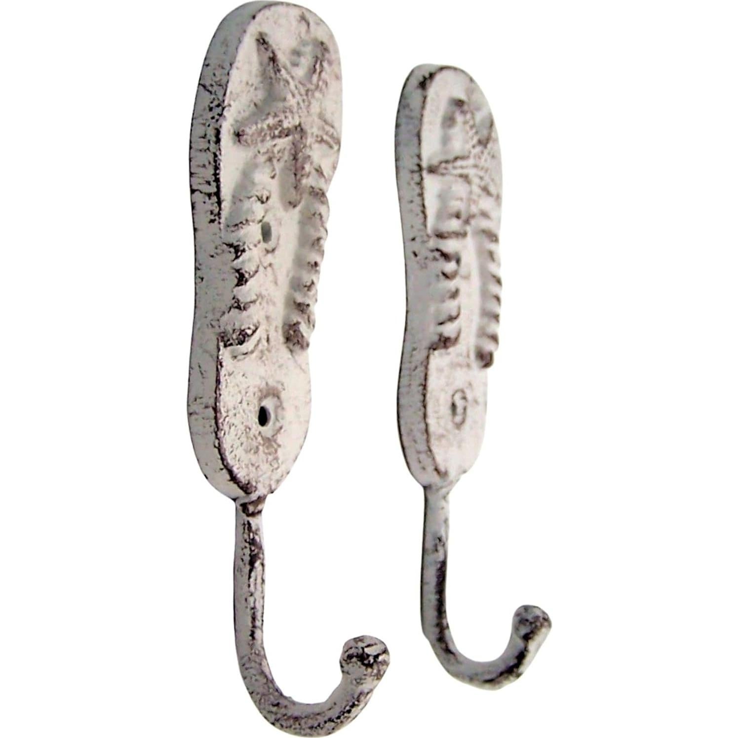 Juego de 2 Ganchos de Pared de Chanclas Wowser - Hierro Fundido