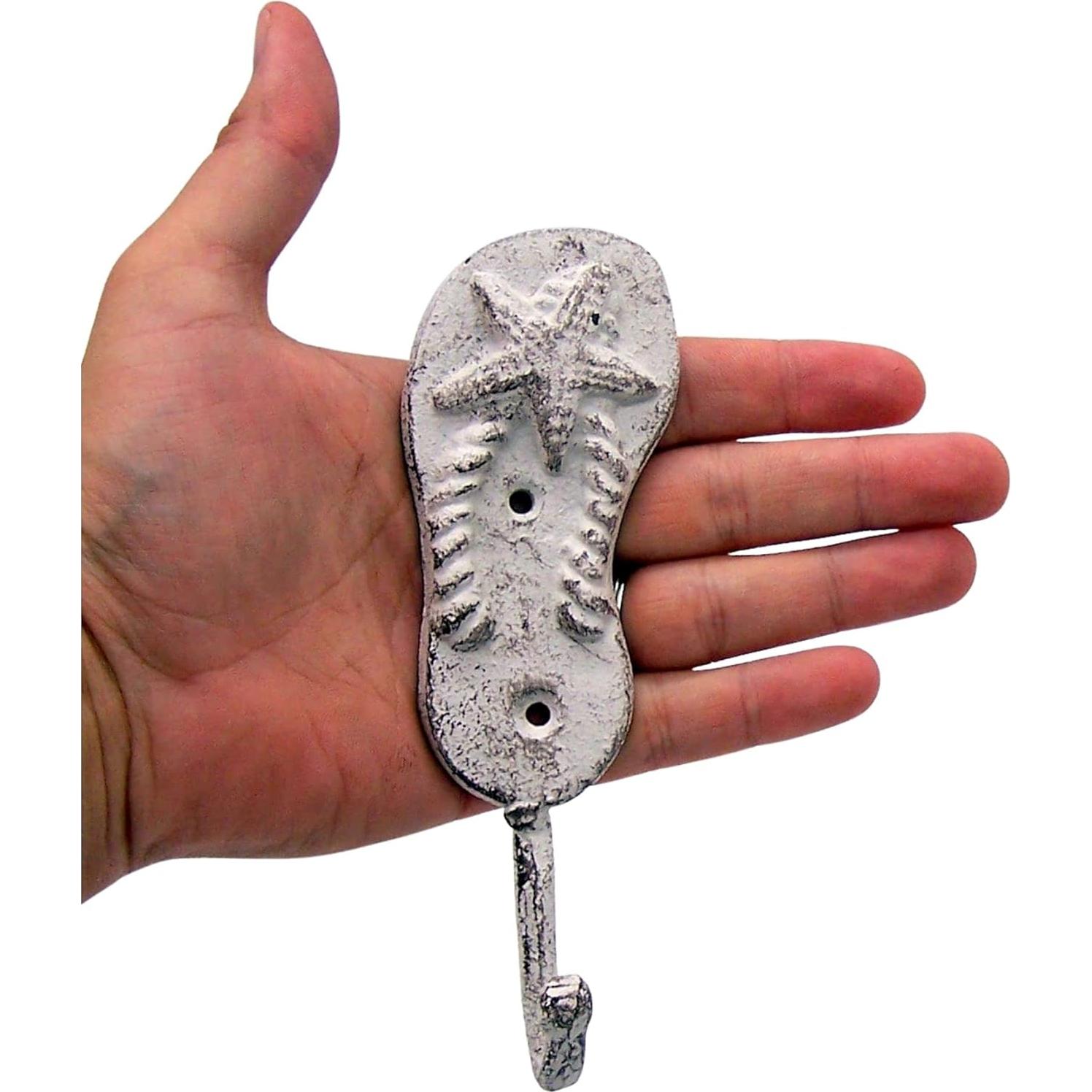 Juego de 2 Ganchos de Pared de Chanclas Wowser - Hierro Fundido