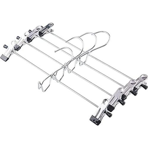 Perchas Apilables Tosnail 15 Piezas con Clips Antideslizantes