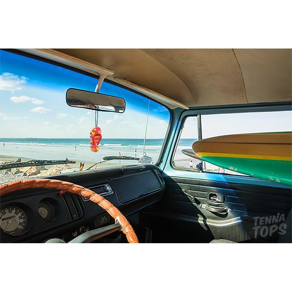 Adorno Colgante para Espejo Retrovisor Tenna Tops Rojo