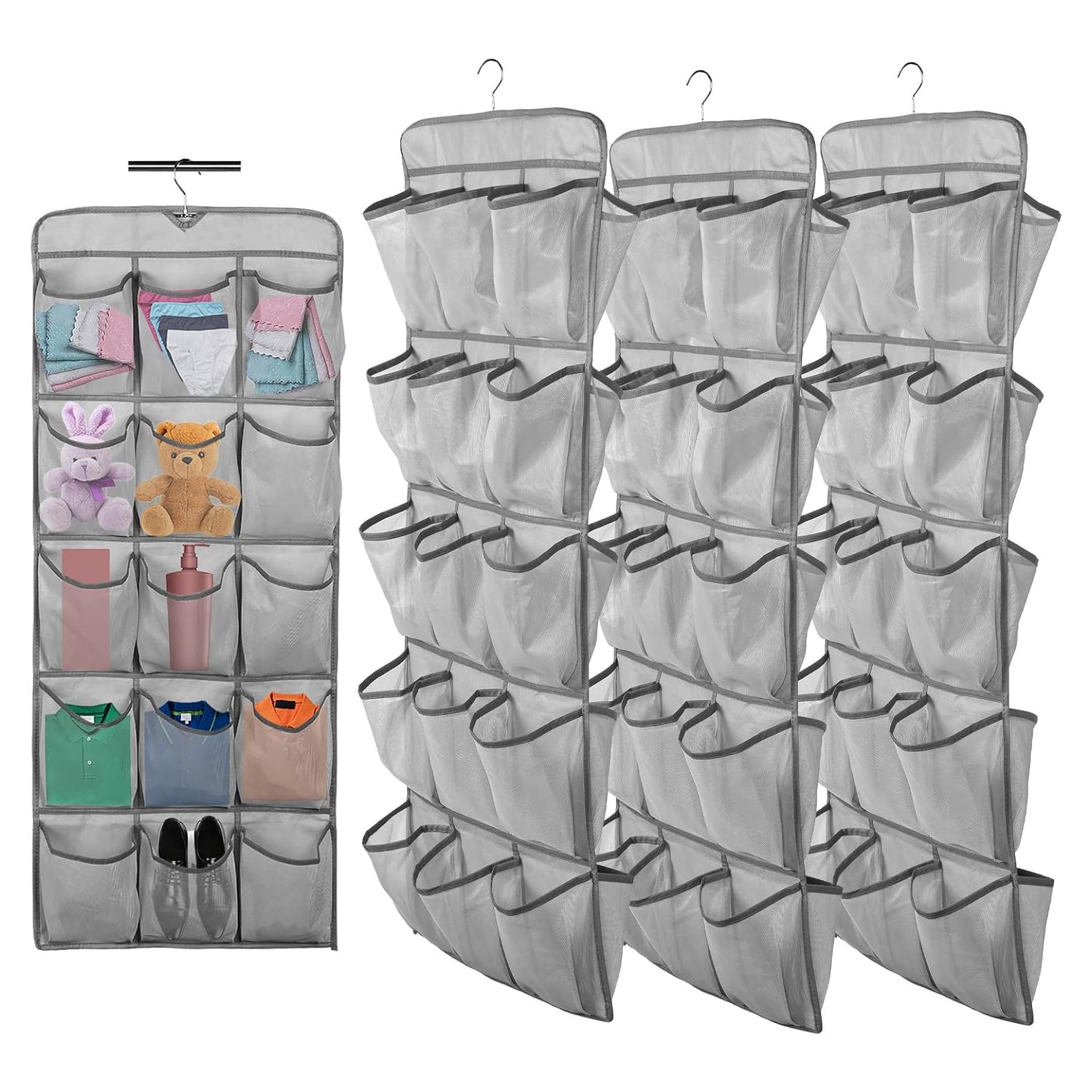 Organizador de Zapatos Colgante Doble Cara TKSDWBLTY 3 Piezas