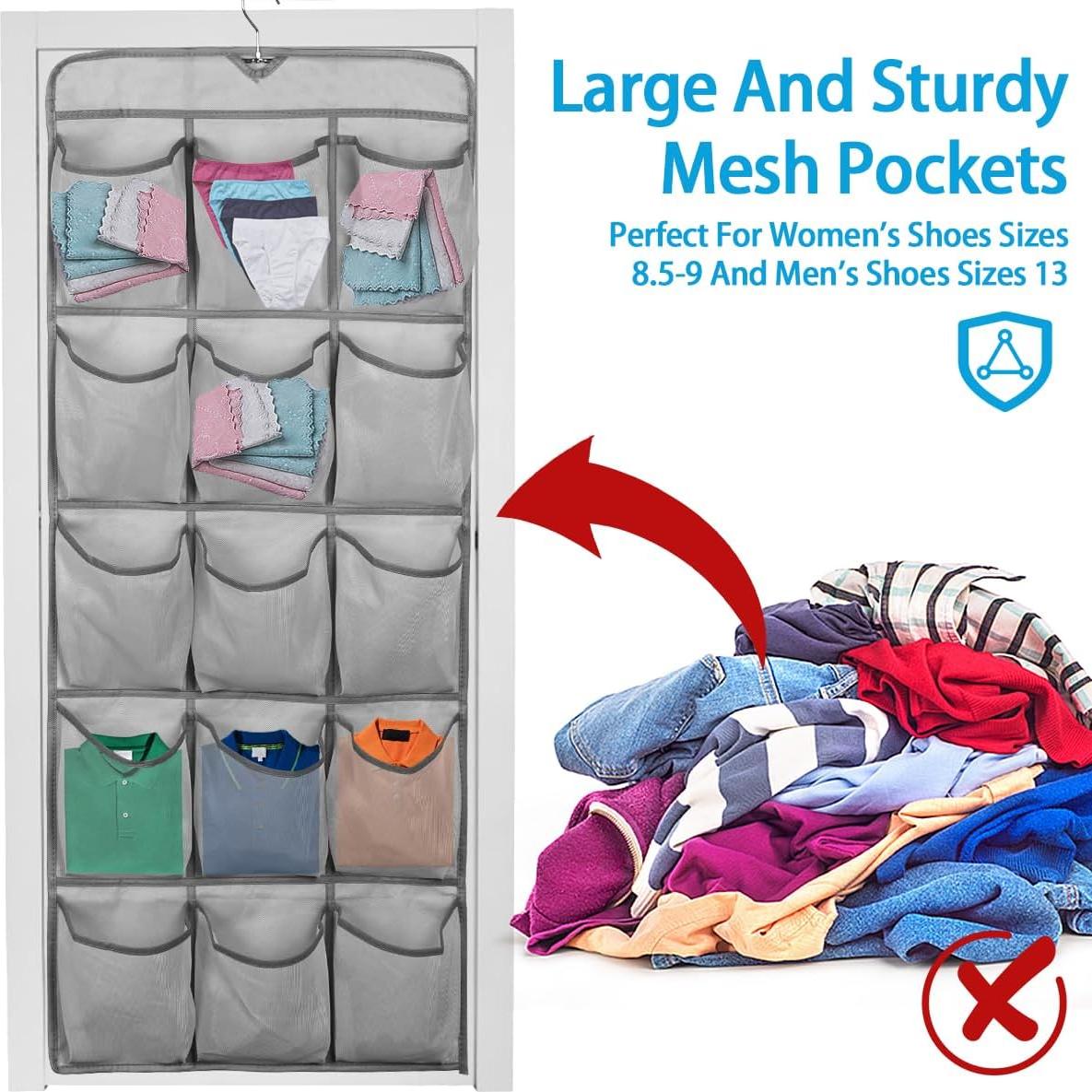 Organizador de Zapatos Colgante Doble Cara TKSDWBLTY 3 Piezas