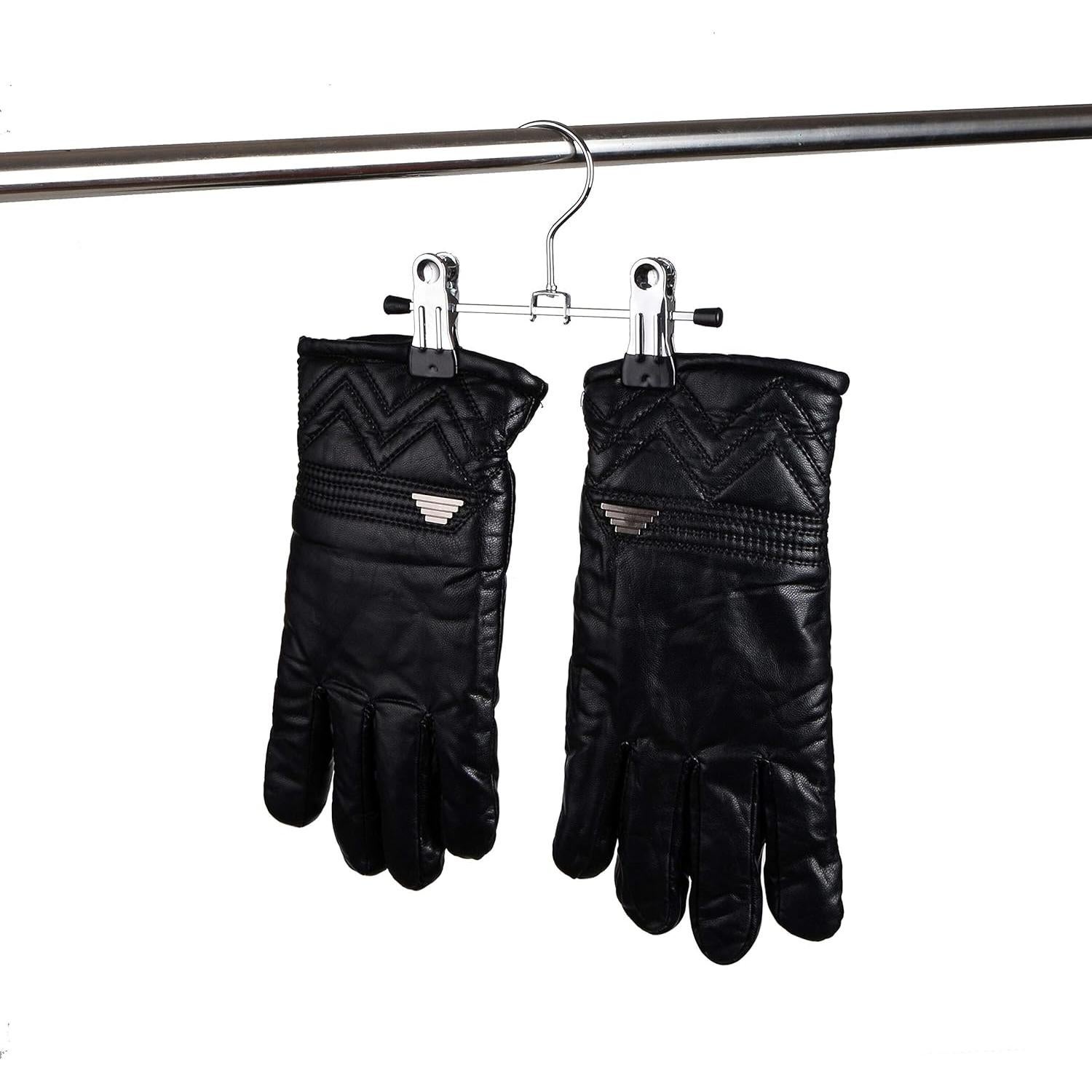 Perchas de Metal Amber Home 20 Pack 15 cm Antideslizantes