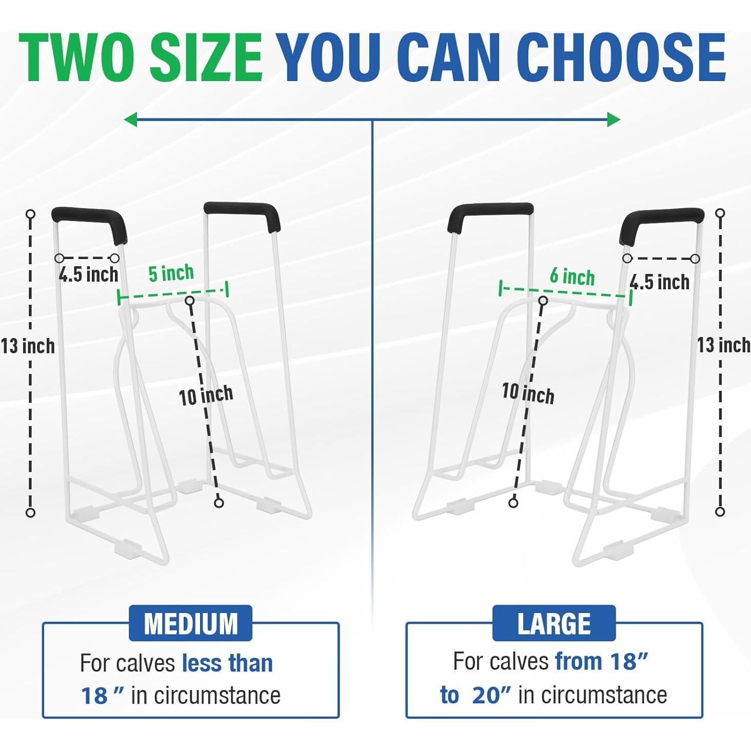 Donador de Medias HIUMTREE para Pantorrillas Medianas <46 cm
