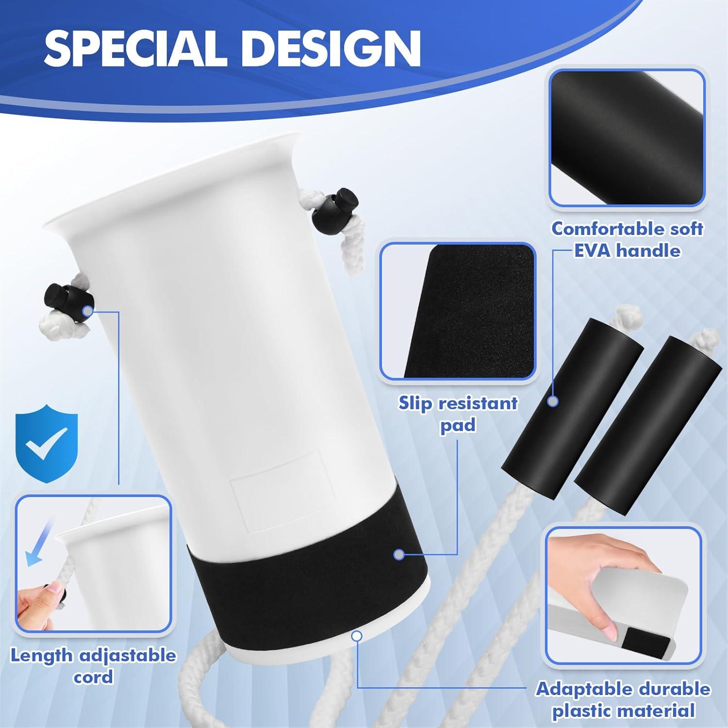 Ayuda para Poner Calcetines Ansevo con Mango de Espuma 88.9 cm