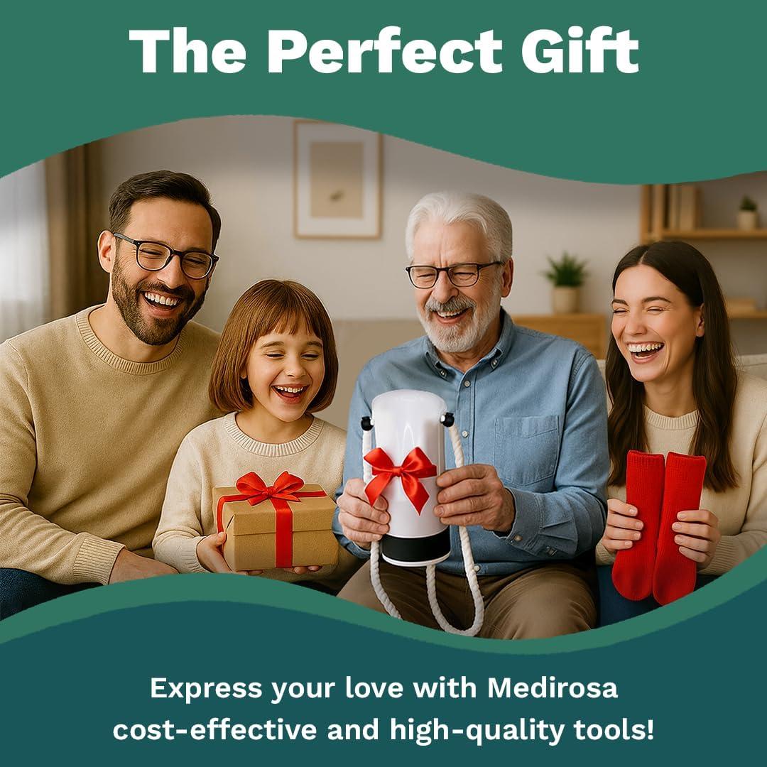 Ayuda para Poner Calcetines Medirosa - Dispositivo Ergonómico para Personas Mayores