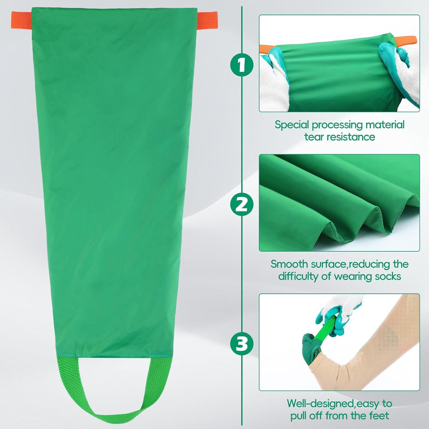 Ayuda para Poner Medias de Compresión Vicenpal + Guantes