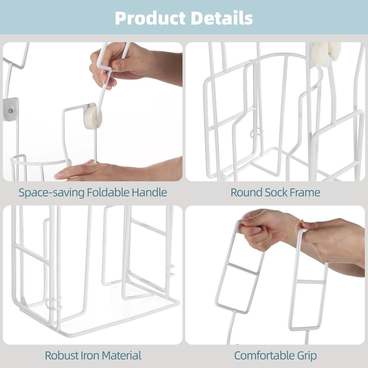 Dispositivo Asistente para Medias Homaisson Plegable 40.64 cm