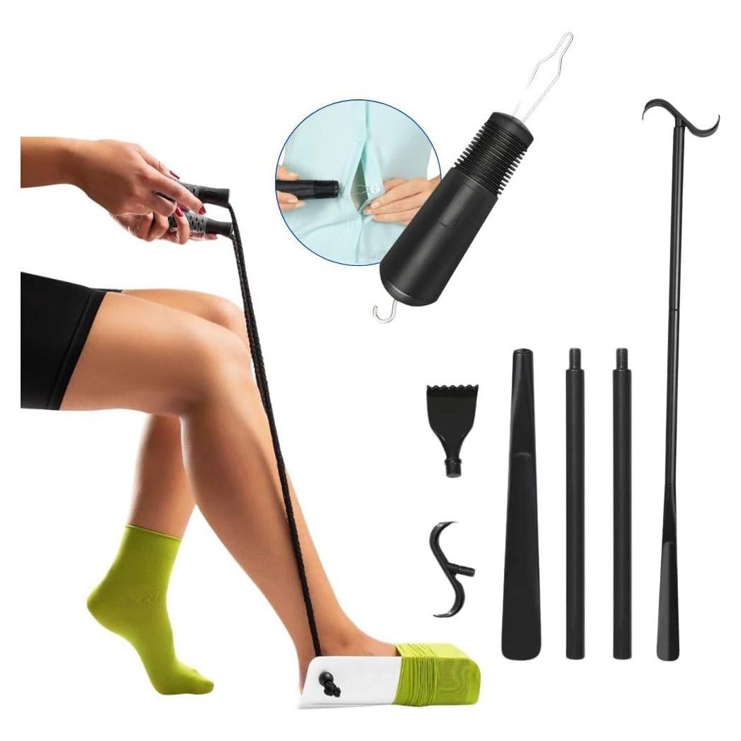 Kit de Ayuda para Medias de Compresión - Ergonomía y Comodidad