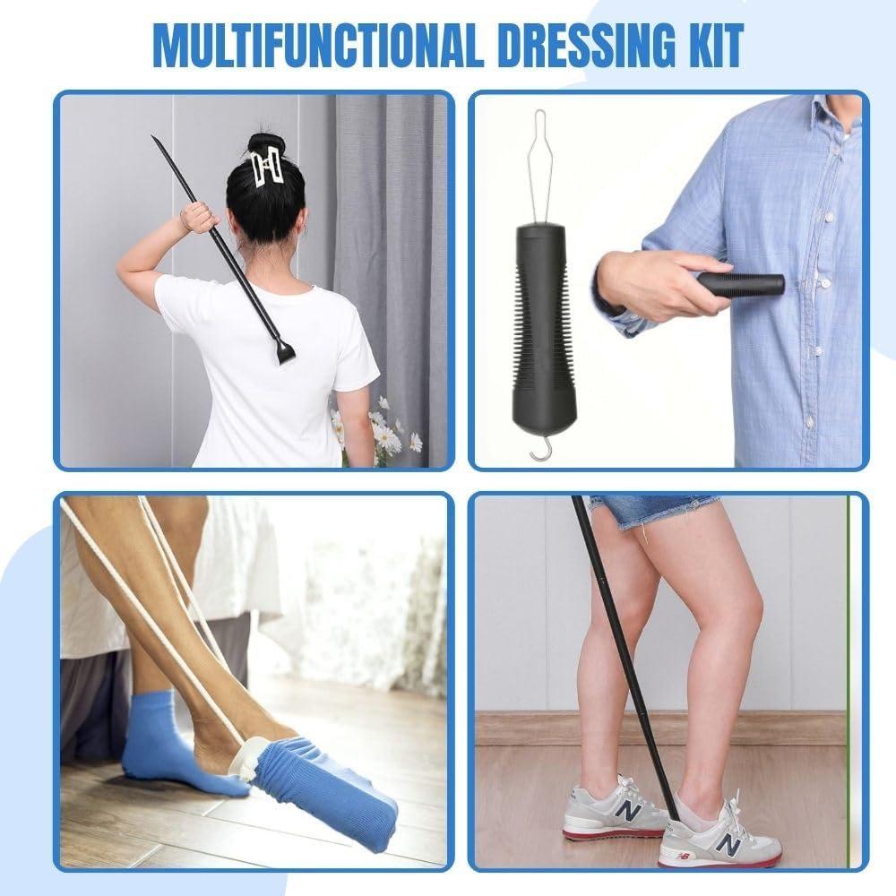 Kit de Ayuda para Medias de Compresión - Ergonomía y Comodidad