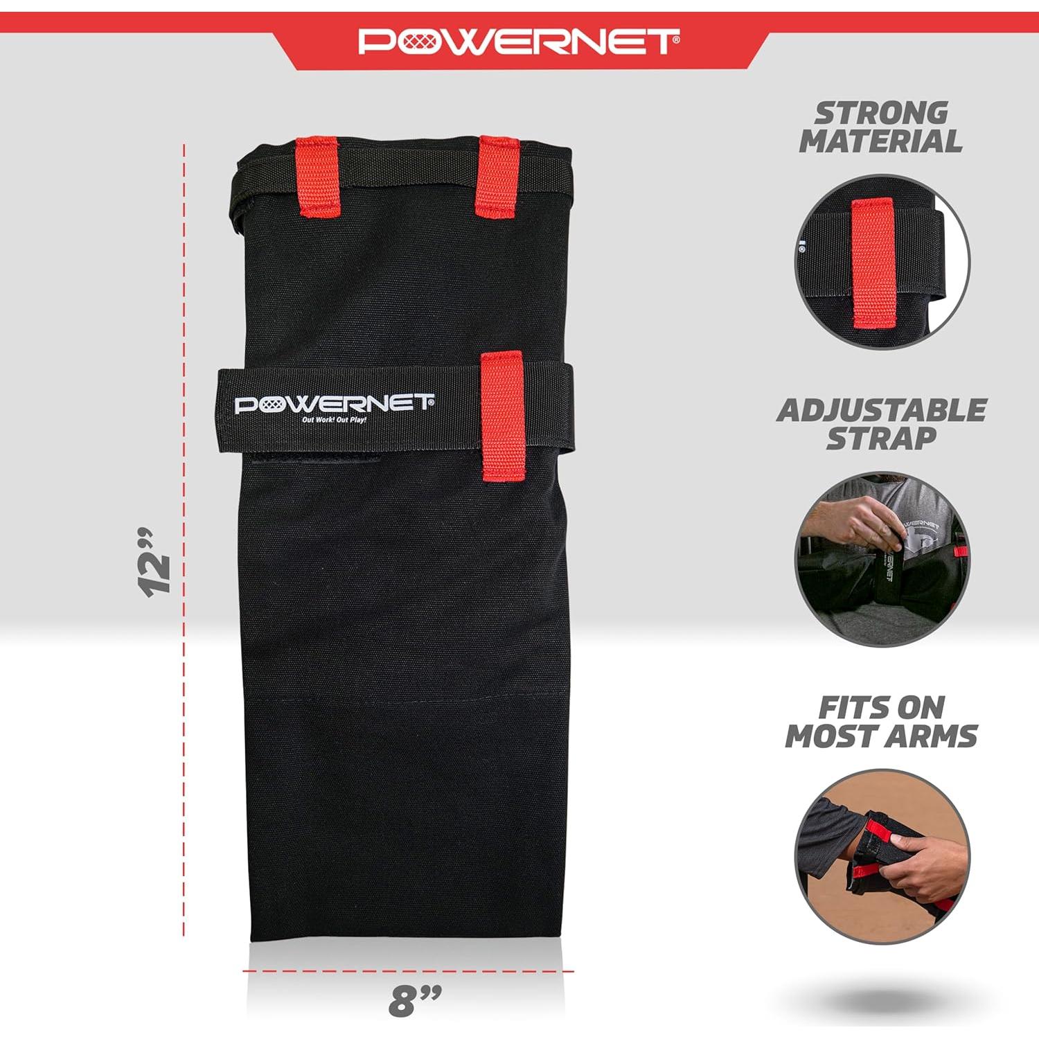 Manga de Lanzamiento PowerNet para Béisbol y Softbol - Entrenador Ajustable