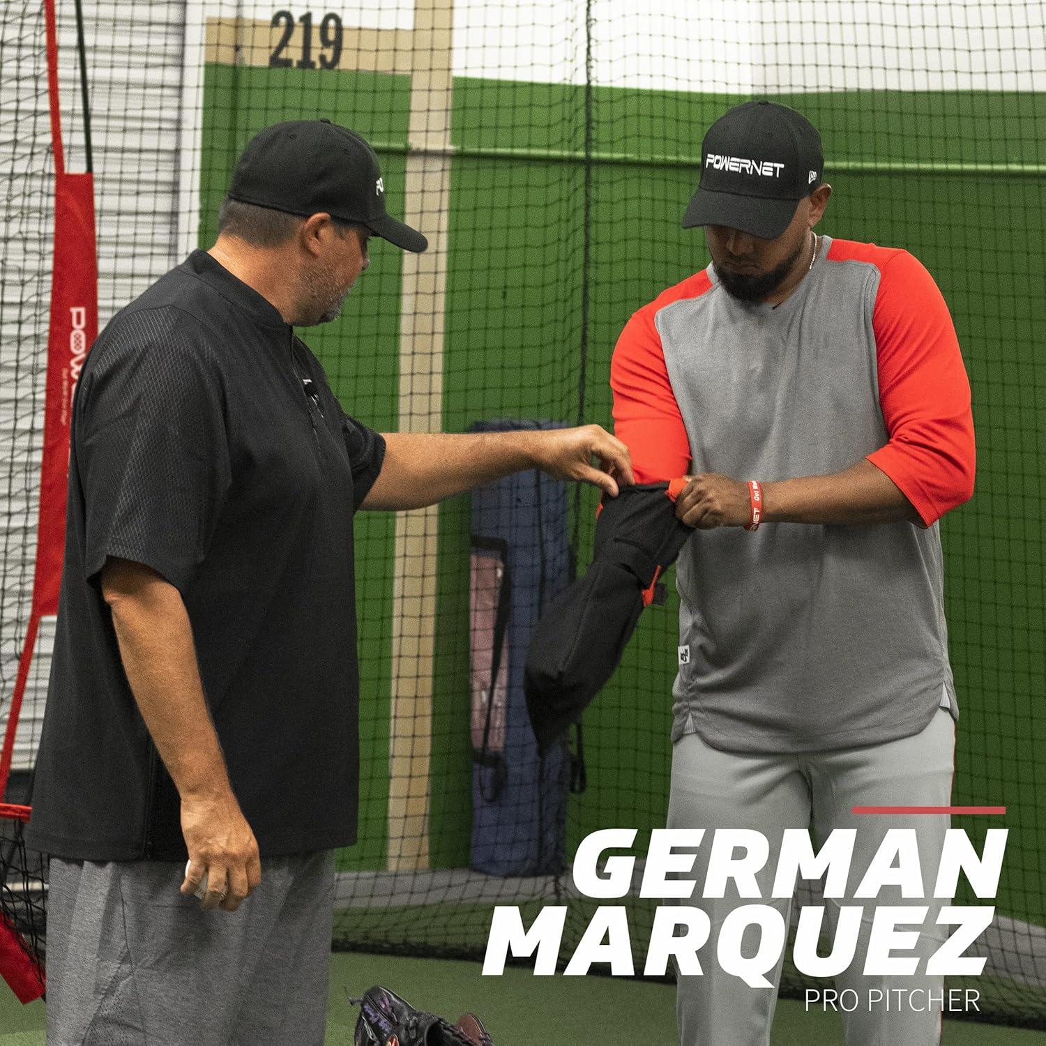 Manga de Lanzamiento PowerNet para Béisbol y Softbol - Entrenador Ajustable