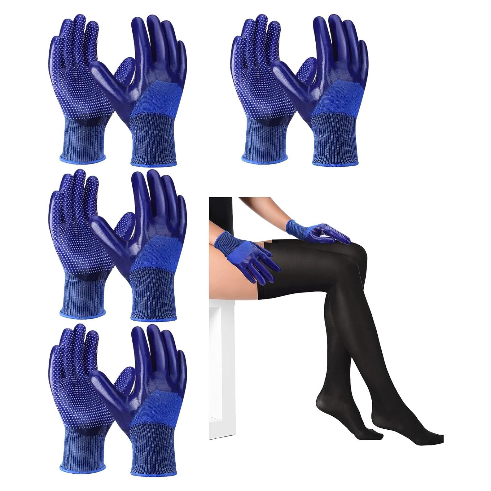 Guantes de Compresión Janmercy - 4 Pares para Medias