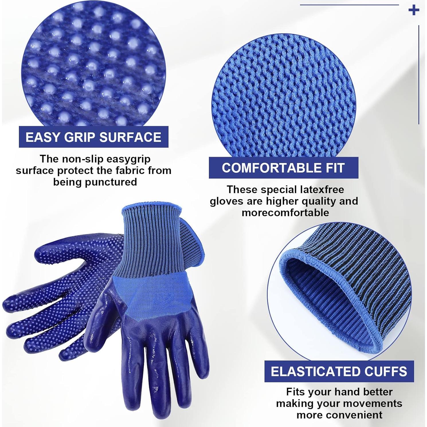 Guantes de Compresión Janmercy - 4 Pares para Medias