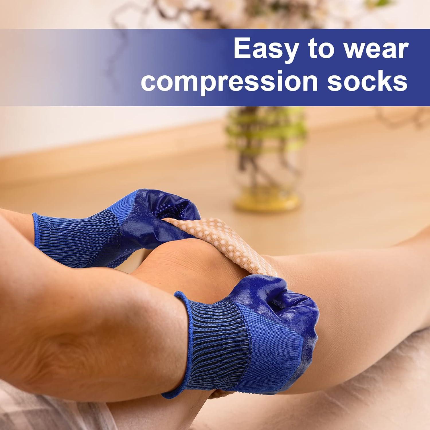 Guantes de Compresión Janmercy - 4 Pares para Medias