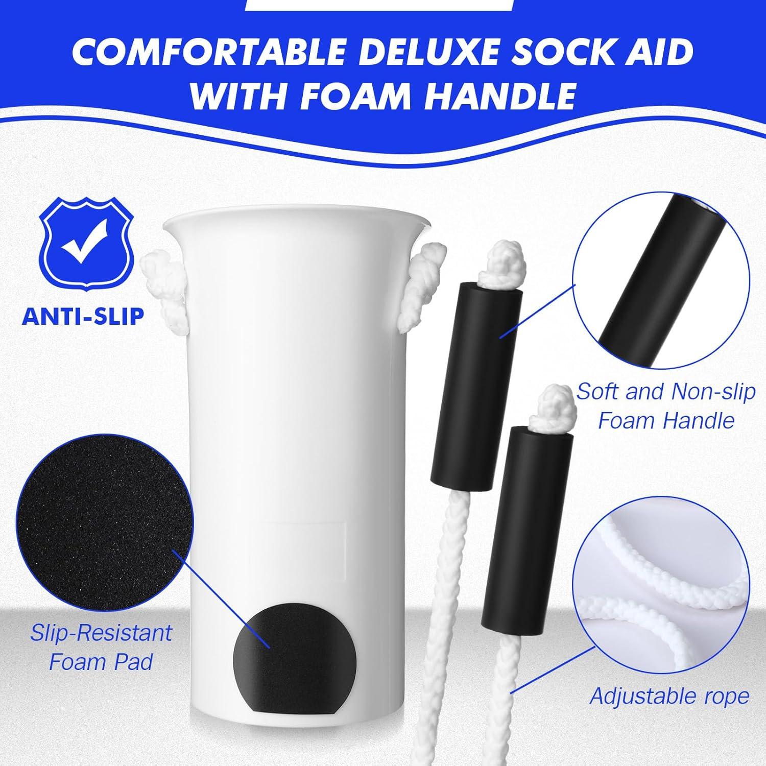 Ayudante para Ponerse Calcetines LemonRoad 4 Pack para Ancianos