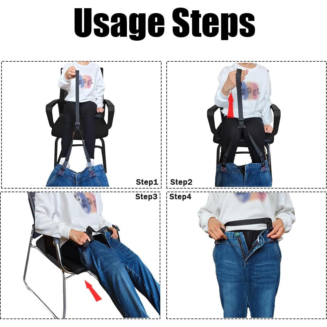 Herramienta de Ayuda para Vestirse GYZC19491 - Clip Ajustable para Pantalones