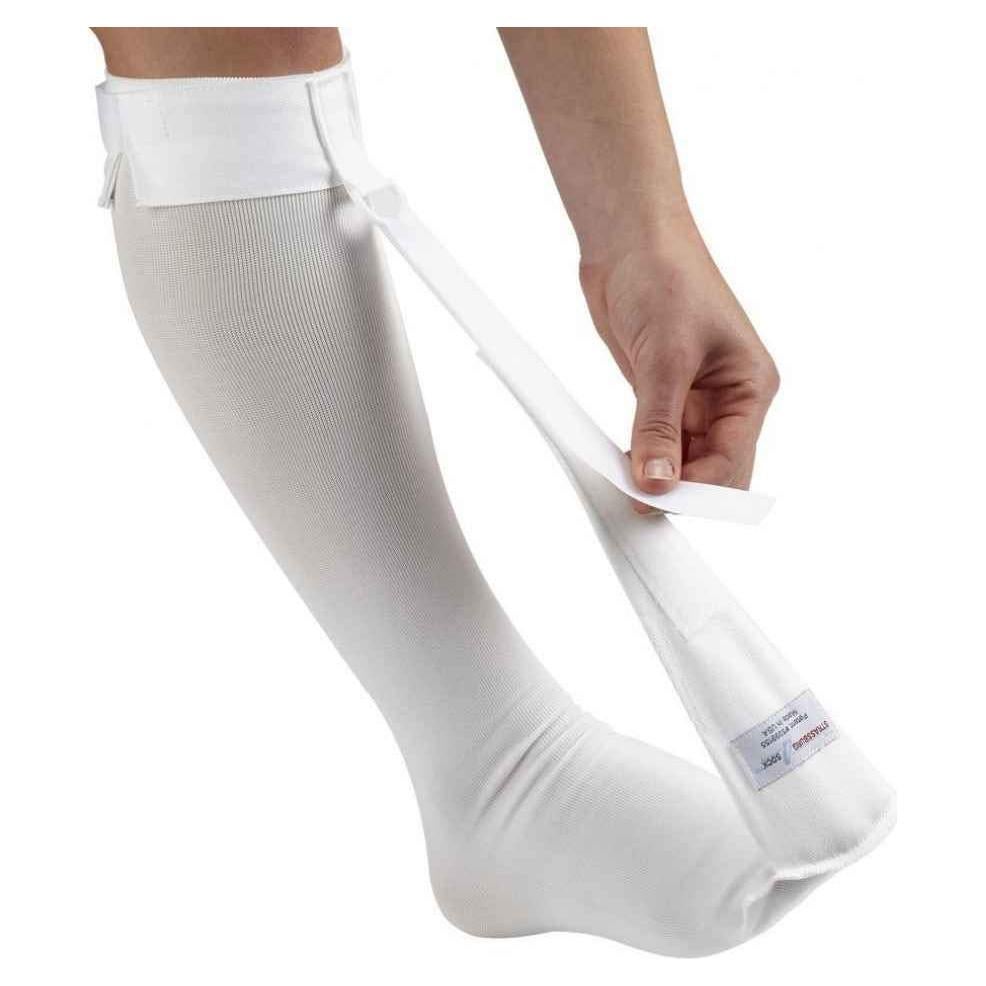 Calcetín Strassburg Blanco Regular para Fascitis Plantar