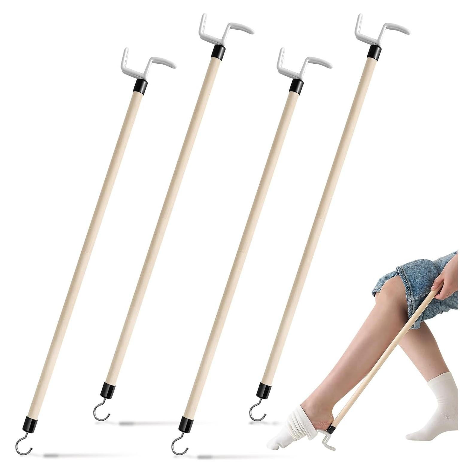 Bastón de Vestir Geelin 4 Pcs 68 cm para Ancianos y Discapacitados