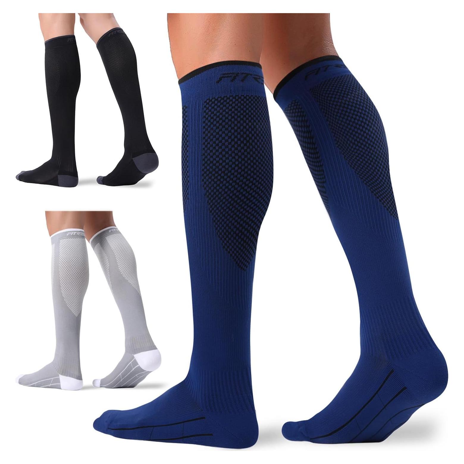 Calcetines de Compresión FITRELL 20-30mmHg para Adultos