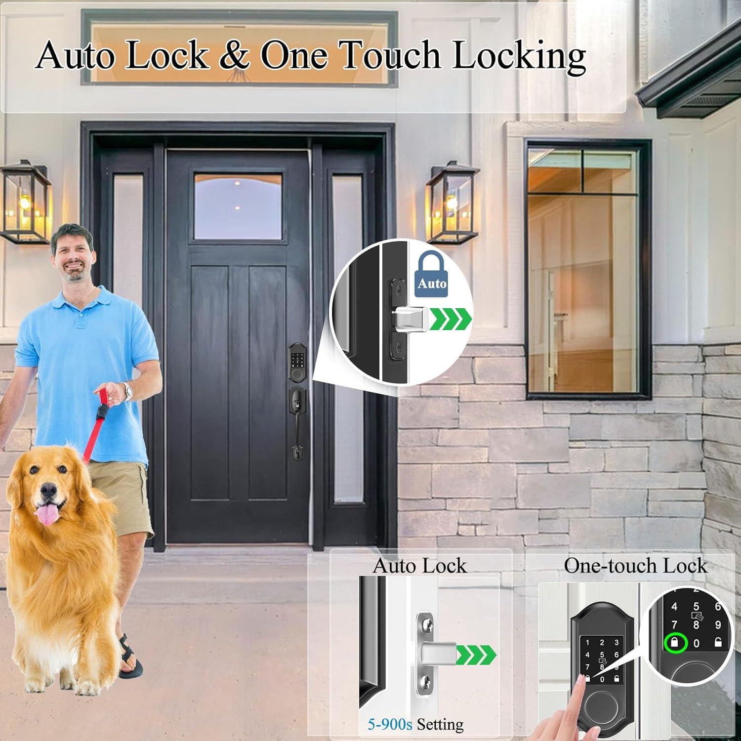 Cerradura Inteligente Narpult Smart con Manijas y App