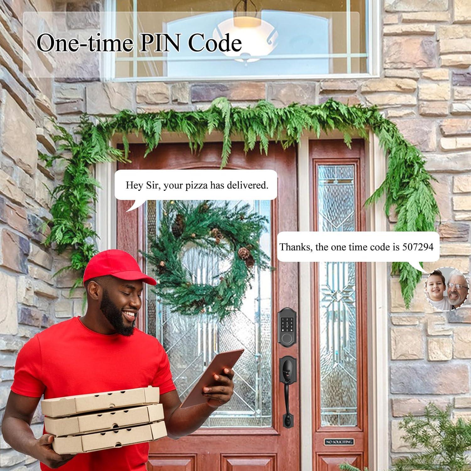 Cerradura Inteligente Narpult Smart con Manijas y App