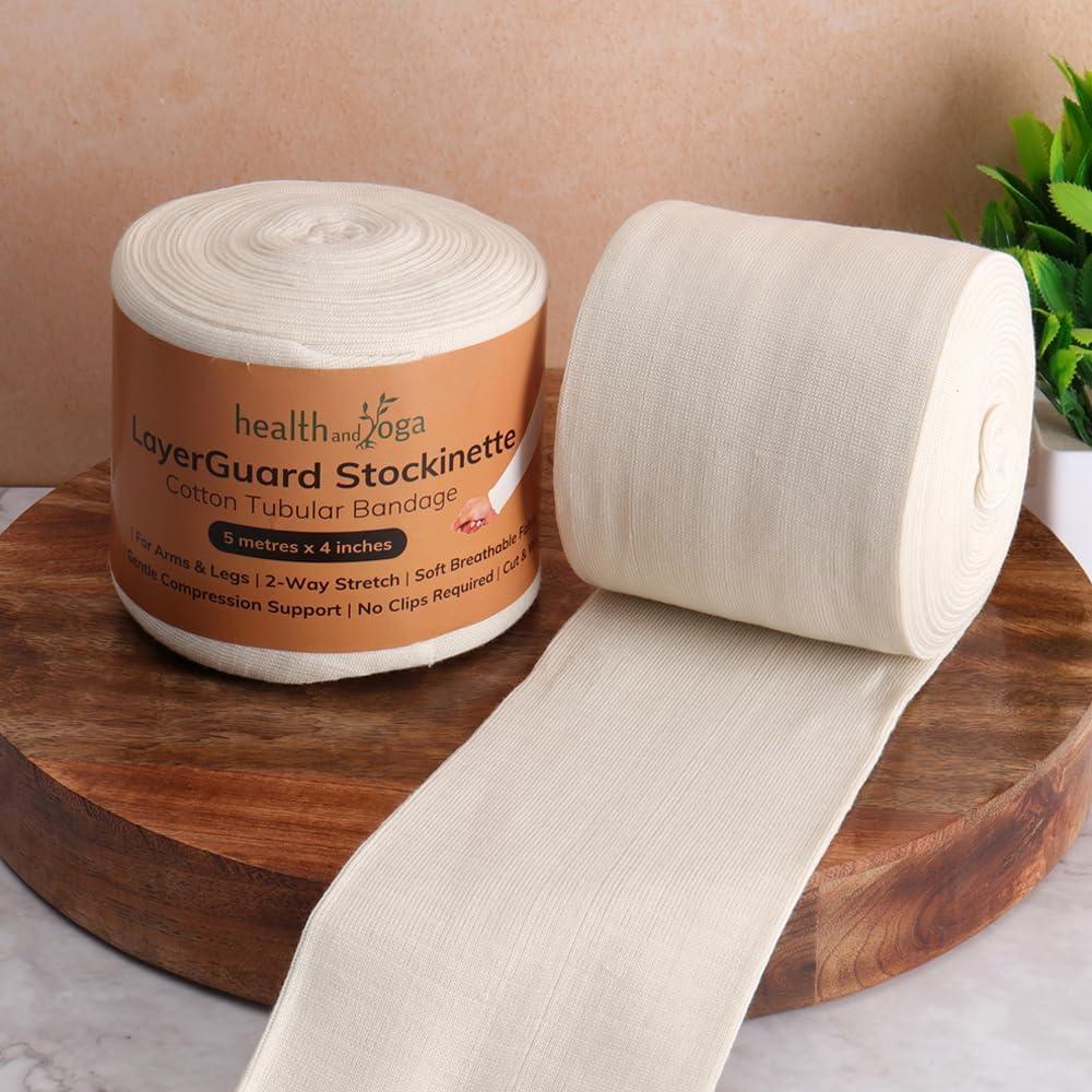 Cinta Tubular de Algodón LayerGuard 10.16 cm - Vendaje Médico