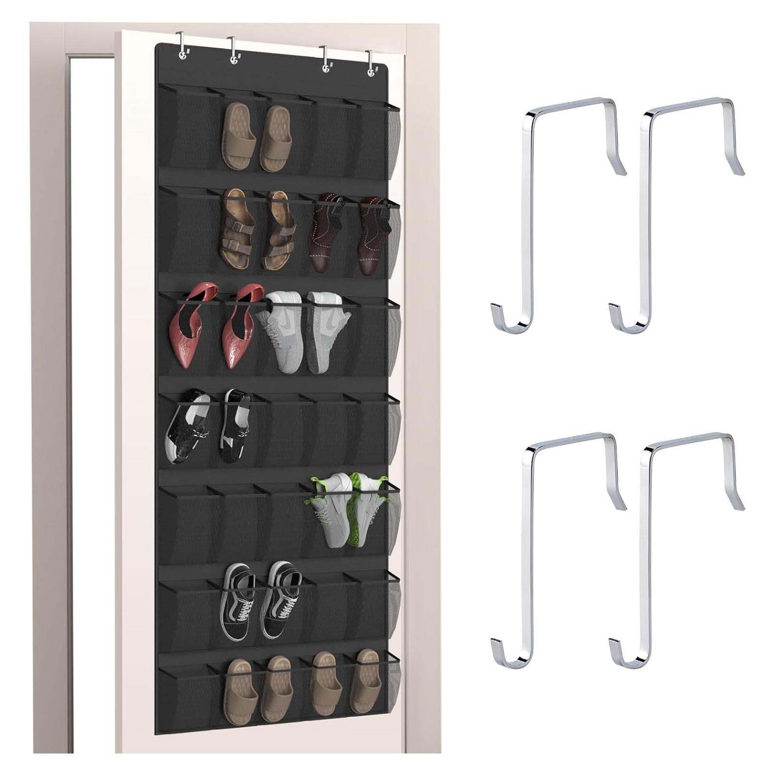 Organizador de Zapatos Aisoso sobre la Puerta con 35 Bolsillos