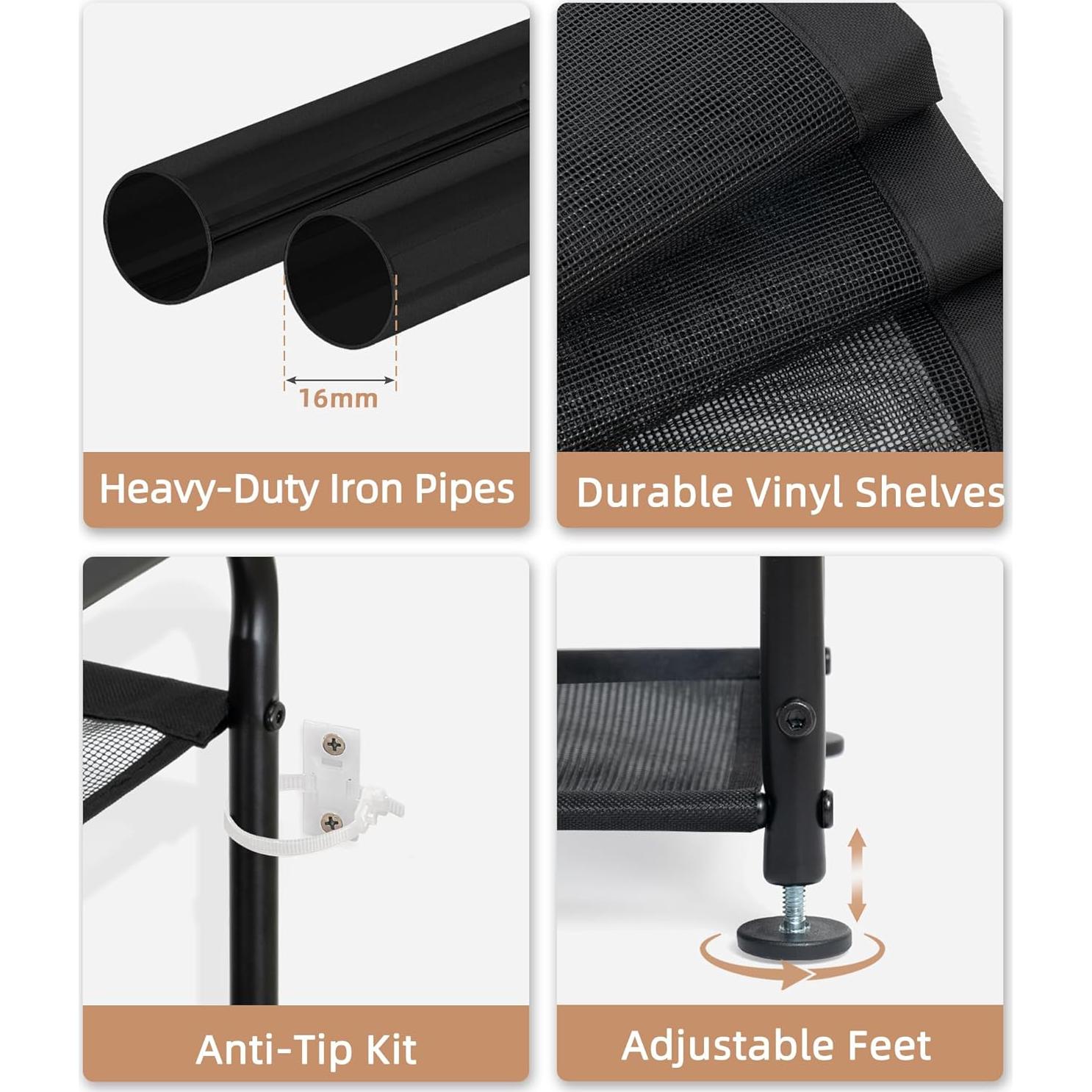 Estante para Zapatos Storage Maniac 10 Niveles 20 Pares